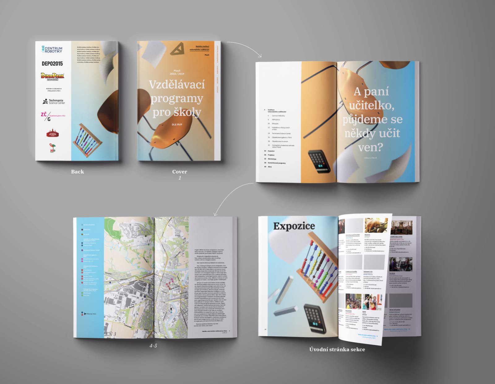 Brožura Neformální vzdělávání v plzeňském kraji